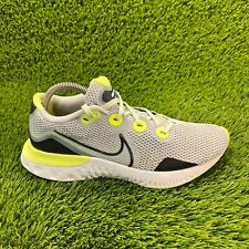 Nike Renew Run Mens Size 8 Gray Green Athletic Running Shoes Sneakers CK6357-006 picture