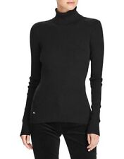Lauren Ralph Lauren Women's Top Top Sz XL Turtleneck Sweater Black picture