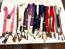 Variety of Men's Skinny Suspenders, Set of 8 picture