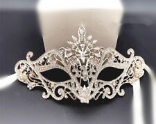 Masquerade Mask for Women, Crystal Mask Rhinestone, Venetian Party, Evening Prom picture