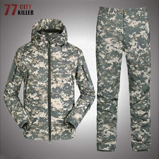 Men Outdoor Waterproof Jacket Softshell Hunting  Thermal Clothes Tactical  Suit picture