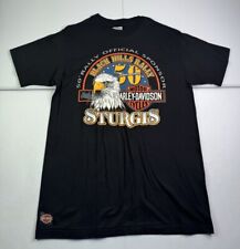 Vtg 90s Sturgis Biker Rally Shirt 50th Anniversary Single Stitch Harley XL MINT picture