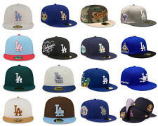 NEW Los Angeles Dodgers Fashion Baseball Cap 59FIFTY Hat 5950 Unisex Fitted Hat picture