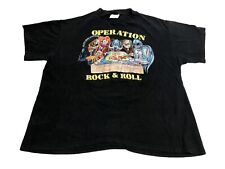 Vintage OPERATION ROCK & ROLL Concert Shirt 1991 Original Vintage XL Tour Shirt  picture
