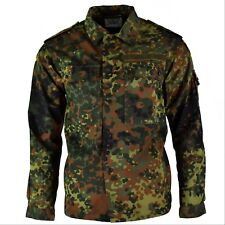 Original GERMAN ARMY SHIRT ZIPPED flecktarn camo tactical combat BW Army issue picture