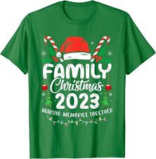 Family Christmas 2023 Matching Squad Santa Elf Funny Unisex T-Shirt picture