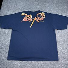 Vintage Busch Gardens Sheikra Roller Coaster T Shirt Adult Size 2XL XXL Blue picture