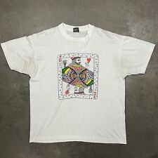 Vintage 90s Grateful Dead Paper Thin Bootleg Graphic T Shirt White XL  picture