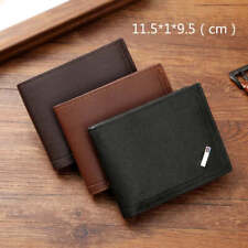 Mens Inserts Foldable Wallets Slim ID Cards Holders picture