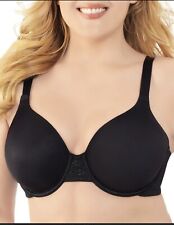 Vanity Fair Beauty Back Smoother Full-Figure T Shirt Bra Black 76380 EUC picture