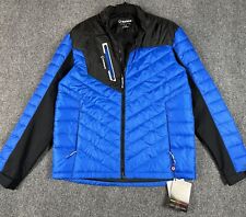 Sunice 3M Thinsulate Franz Puffer Thermal Jacket S22535 Large Quilted Blue NWT picture