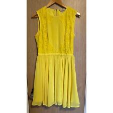 Ted Baker Vember Yellow Lace Dress picture