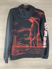 Friday The 13th Zip Up Hoodie Large Black - Full Back Print picture