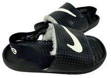 Nike Toddler Boy's Kawa Slide SE2 Sandals Black/Coconut #DC9321-001 Size:10 201D picture
