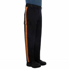 New  Blauer 8819-7 Mens Police Gold Stripe  Tactical Duty Pants Dark Navy picture