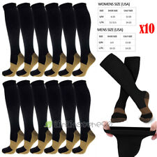 Wholesale Compression Sock Copper Fit Knee High 20-30mmHg Energy Support Recover picture