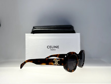 Celine Triomphe 01 Tortoise and Gold - CL40194U 01A picture