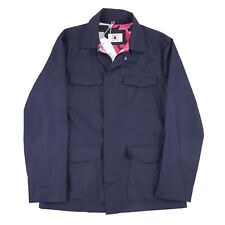 Kired by Kiton Navy Lightweight Weather-Repellent Field Jacket M (Eu 50) NWT picture