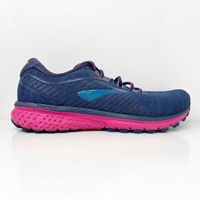 Brooks Womens Ghost 12 1203051B414 Blue Running Shoes Sneakers Size 10.5 B picture