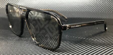 DOLCE & GABBANA DG4354 3160AL Light Grey Men's 61 mm Sunglasses picture
