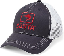 Costa Del Mar Trucker Hat, Navy + White, One Size US picture