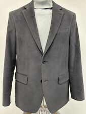 NEW Charles Tyrwhitt Italian Moleskin Sport Coat  Charcoal Gray 38 R $499.00 picture