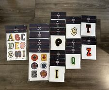 Lot of 15 Rowing Blazers x Target Patch Adhesive Textured Letters & Sticker Book picture