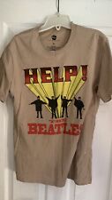 The Beatles Help Era Apple Vintage Small Beige T Shirt  picture