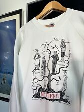 Vintage Edward Gorey Mystery Crewneck Sweatshirt 90s PBS Theatre Adult XL picture