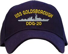 USS Goldsborough DDG-20 Embroidered Baseball Cap - Available in 3 Colors - Hat picture