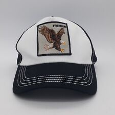 Flying Eagle Hat Cap Snap Back Embroidered Vented Baseball Outdoor Freedom picture