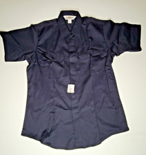 Flying Cross Response Wear Men's SS Duty Shirt LAPD Navy Size LGE NWT picture