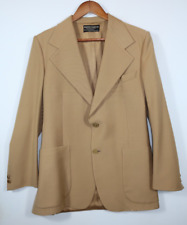 Vintage Pierre Cardin Wool Blazer Gold Tone Logo Buttons 70s 80s Size 42 Flaws picture