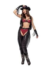 ROMA 6pc Sexy Saddle Up Cowgirl Barbie Halloween Costume 6197 picture