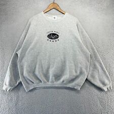 Vintage Cedar Point Sweatshirt Men's Extra Large Gray Embroidered Crewneck 90s picture