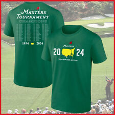 SALE - 2024 Masters Tournament Augusta Champions T Shirt Green Size S-5XL picture