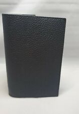 Campo Marzio Real Leather Passport Holder Blk NWOT picture