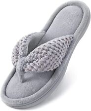 Women's Memory Foam Flip Flop Slipper Spa Thong House Slide Sandal Slip On shoes picture