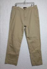 Vtg Y2K ABERCROMBIE & FITCH Military Surplus Wide Straight Leg Chino Pants 36R picture
