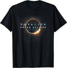 Astronomy Lovers Total Solar Eclipse 2024 Totality Unisex T-Shirt picture
