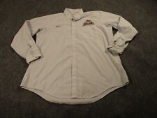 Vintage Riverside Button Shirt Men's Extra Large Miller Light Patch Employee* picture
