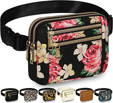 Fanny Pack for Women Fashion Waist Packs Bag Waterproof Crossbody Belt Bag Pouch picture