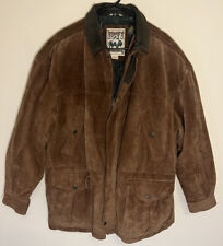 Gordon And Ferguson 1871 Mens XL Genuine Brown Leather Chore Jacket picture