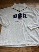 Vintage Cedar Sports Sweatshirt XL Gray Washington DC Embroidered Made in USA picture