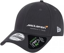 New Era 9Forty McLaren Formula 1 F1 Racing Baseball Hat Dark Grey Authentic New picture