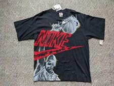 NOS new 1991 usa made NIKE t-shirt L single stitch JORDAN bulls ALL-OVER nwt picture