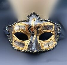 Masquerade Mask for Men Vintage Venetian Mardi Gras Halloween Prom Party Mask picture