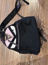 Authentic Fendi Black Nylon Backpack, Medium Sz, Good Condition picture