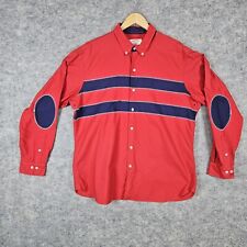 Brooks Brothers Est 1818 Men's Long Sleeve Button Up Shirt Supima Cotton XL Slim picture