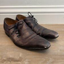 Magnanni 15024 Men's Dress Shoes Size 10 Made In Spain Retails for over $600 picture